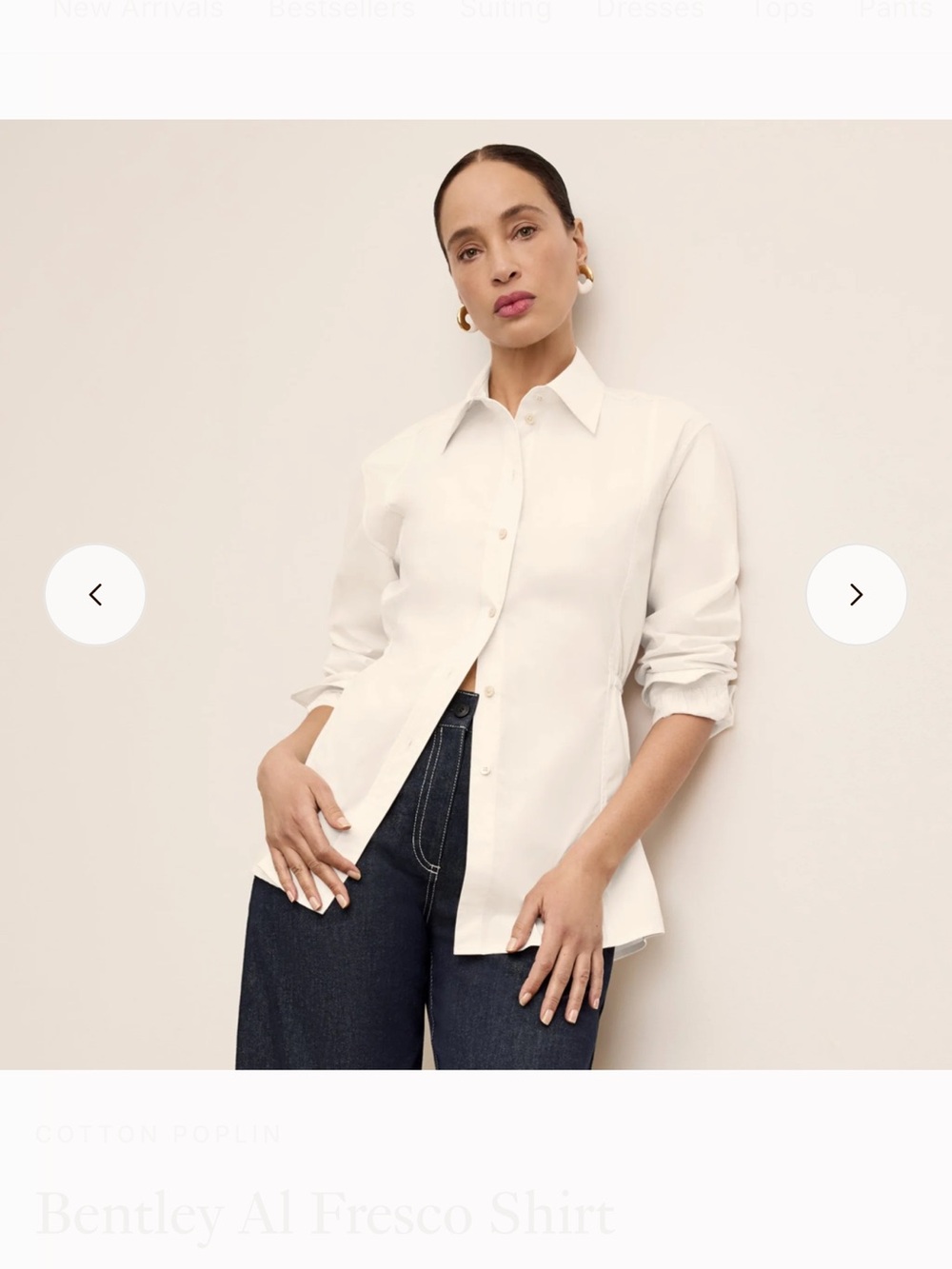 MM LaFleur Bentley Al Fresco Shirt NWT
